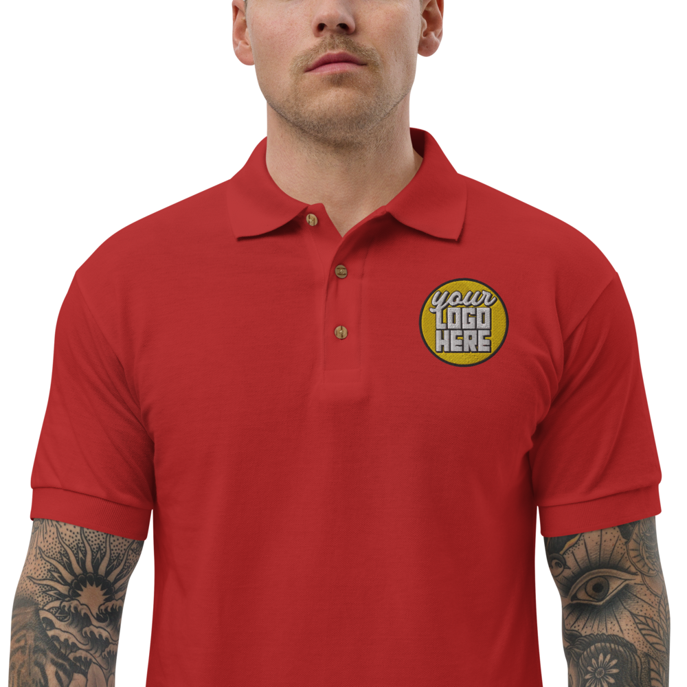 YLH Embroidered Polo Shirt