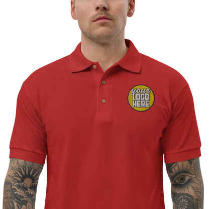 YLH Embroidered Polo Shirt