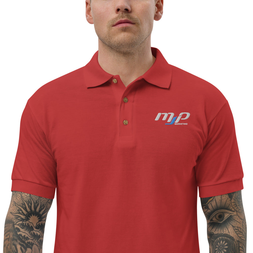 MJP-Embroidered Polo Shirt