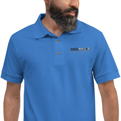 DSG Distribution-Embroidered Polo Shirt