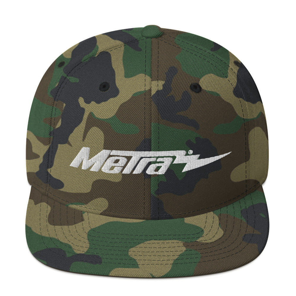 Metra- Flatbill Snapback Hat