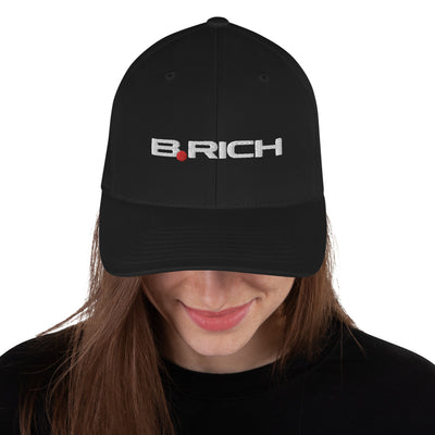 B.Rich-Structured Twill Cap