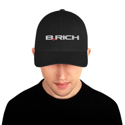 B.Rich-Structured Twill Cap