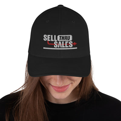Sell Thru Sales-Structured Twill Cap