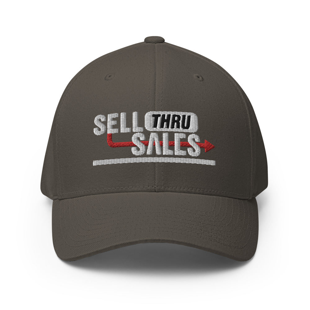 Sell Thru Sales-Structured Twill Cap