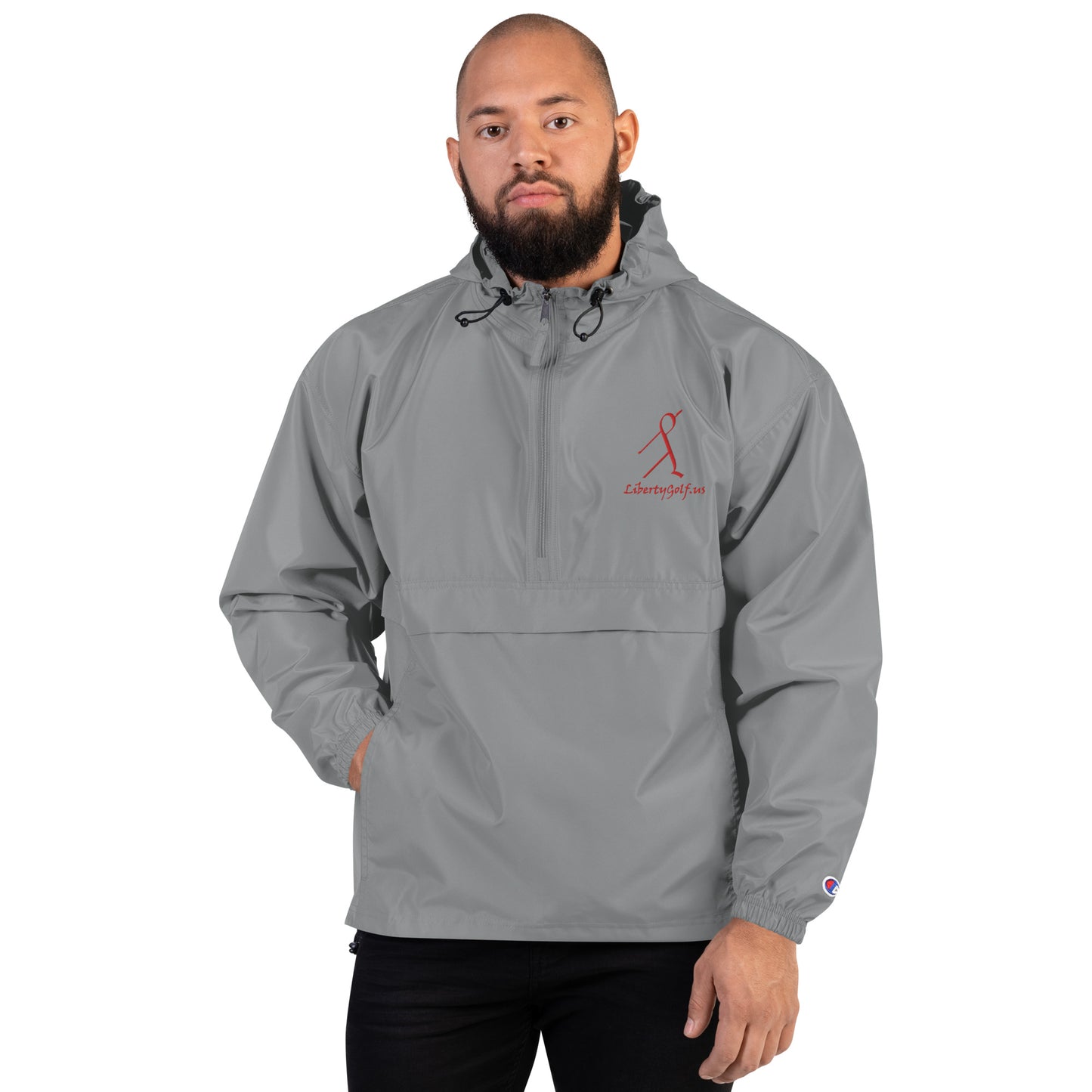 Liberty Golf-Embroidered Champion Packable Jacket