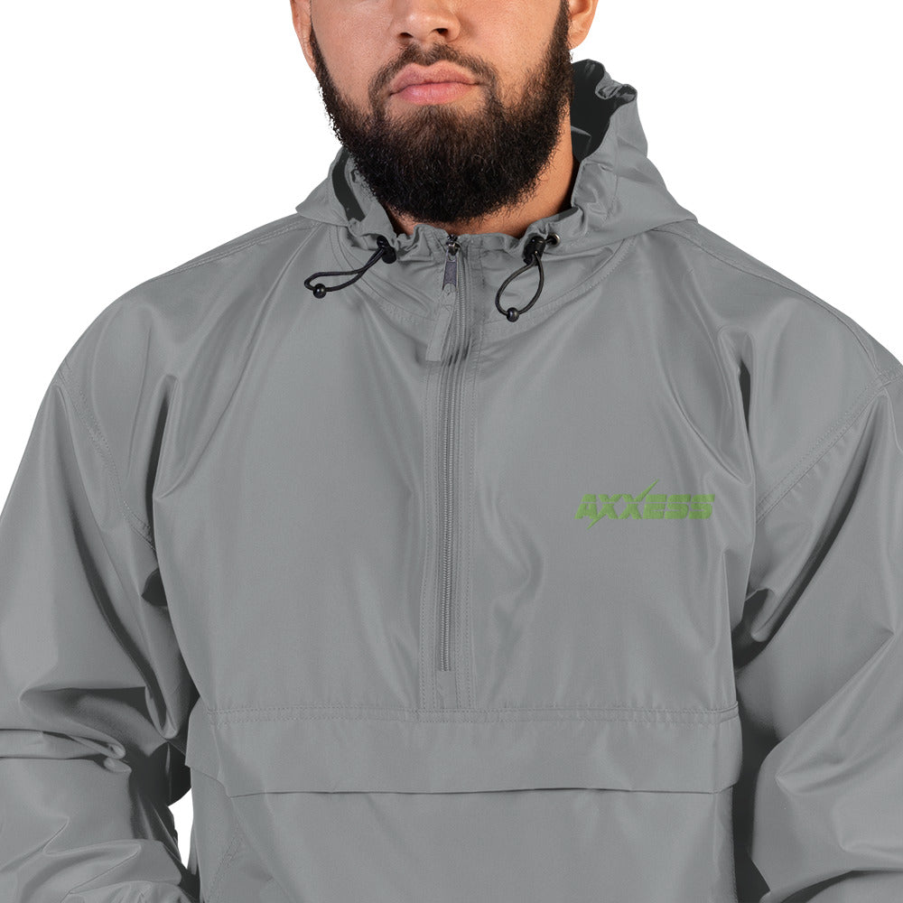 Axxess-Embroidered Champion Packable Jacket