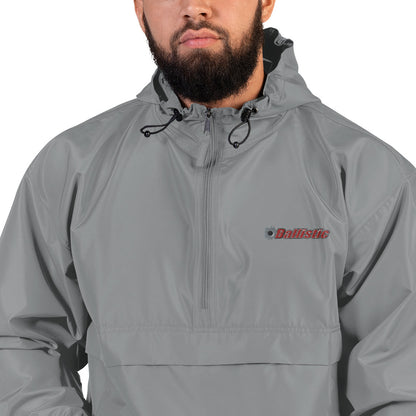 Ballistic-Embroidered Champion Packable Jacket