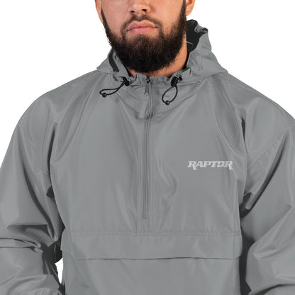 Raptor-Embroidered Champion Packable Jacket