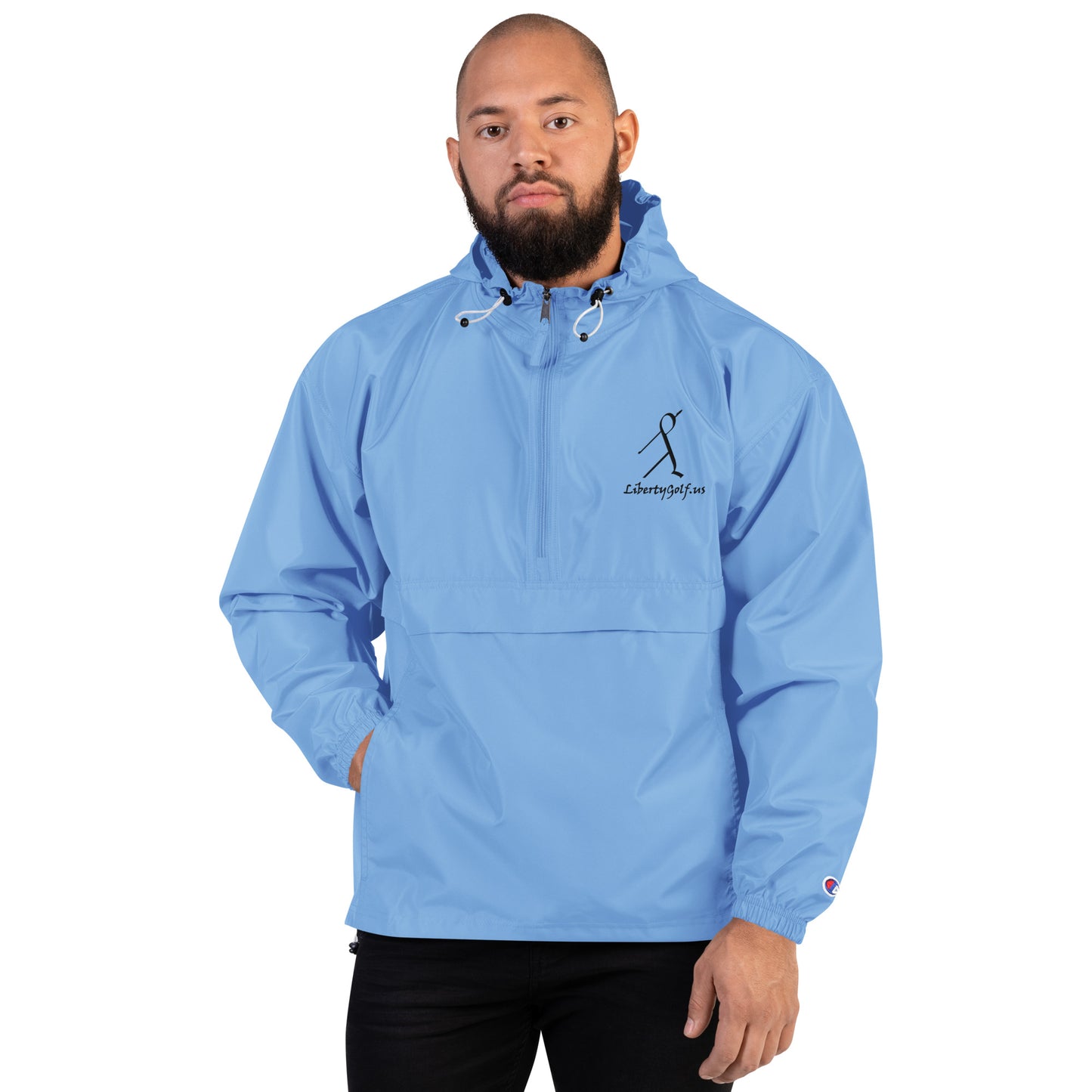 Liberty Golf-Embroidered Champion Packable Jacket