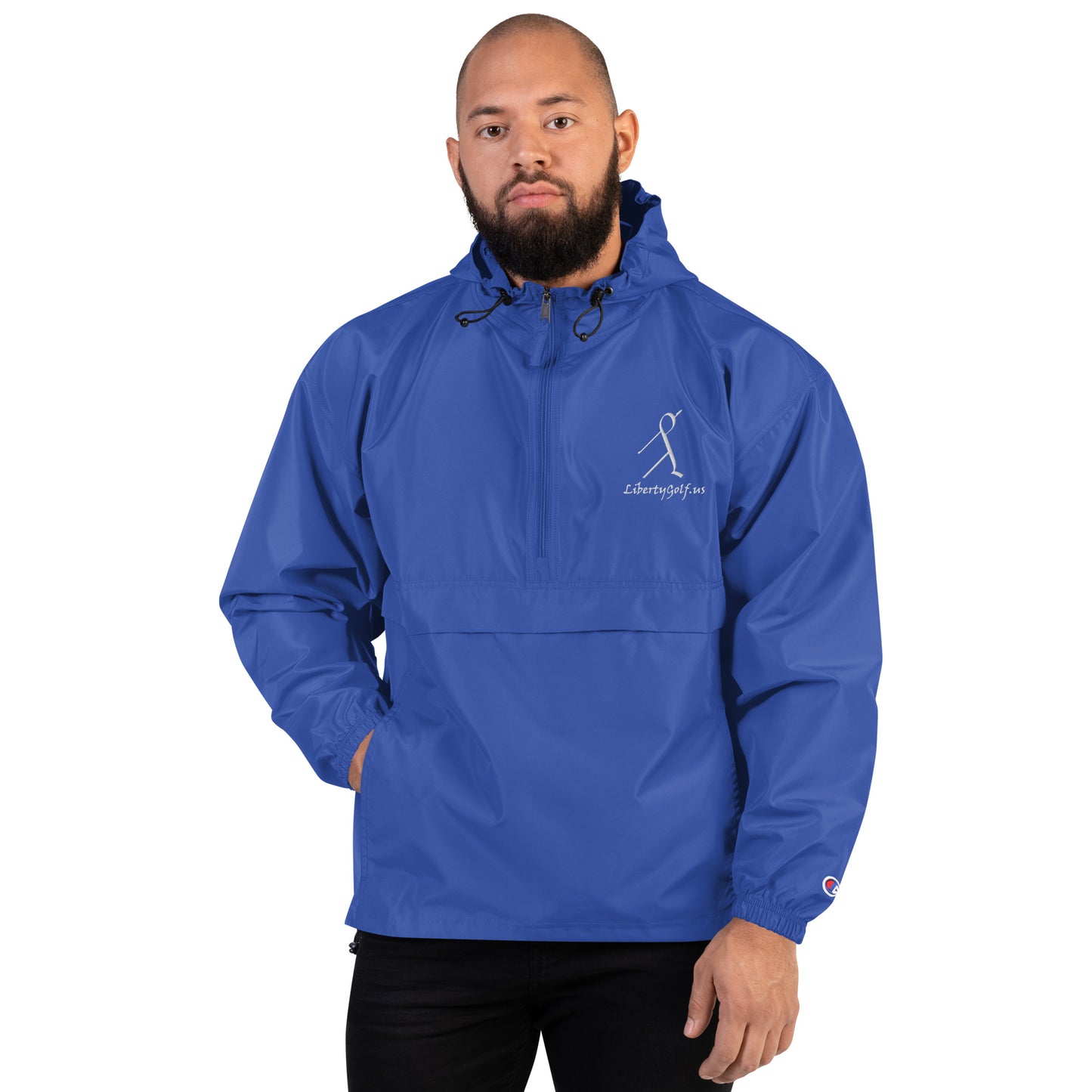 Liberty Golf-Embroidered Champion Packable Jacket