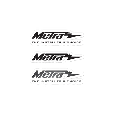 Metra-Bubble-free stickers