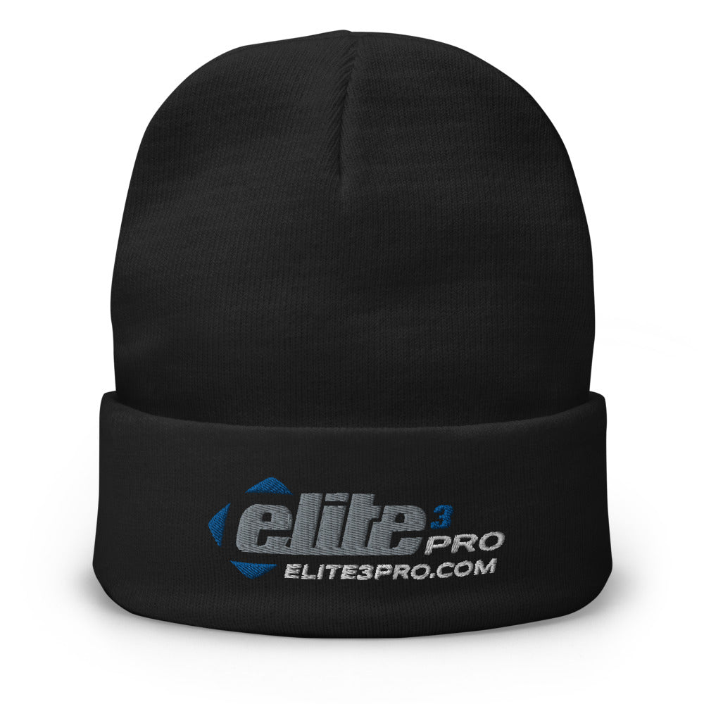 Elite3Pro-Embroidered Beanie