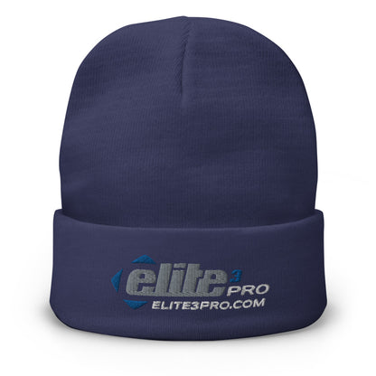 Elite3Pro-Embroidered Beanie