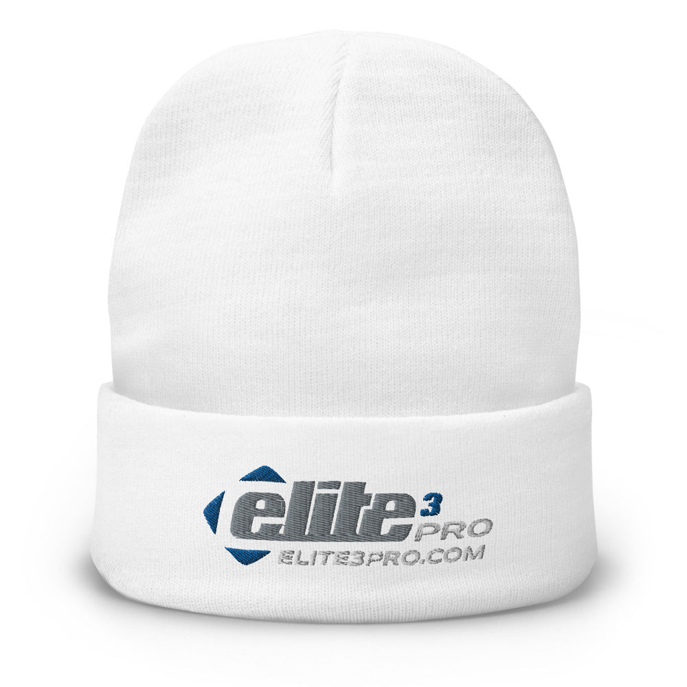 Elite3Pro-Embroidered Beanie