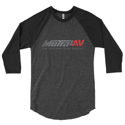 MetraAV-3/4 sleeve raglan shirt