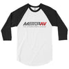 MetraAV-3/4 sleeve raglan shirt