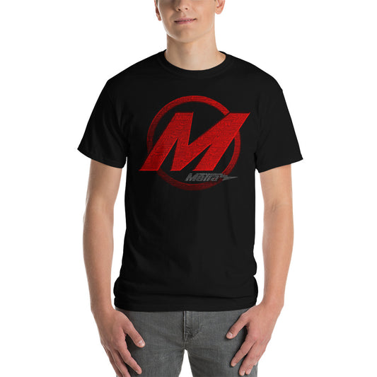 Metra M's Red-Short Sleeve T-Shirt