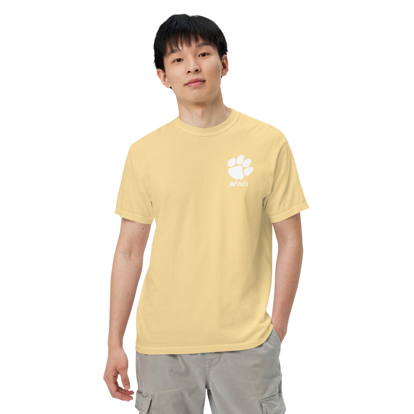 Sea Tiger-Men’s garment-dyed heavyweight t-shirt