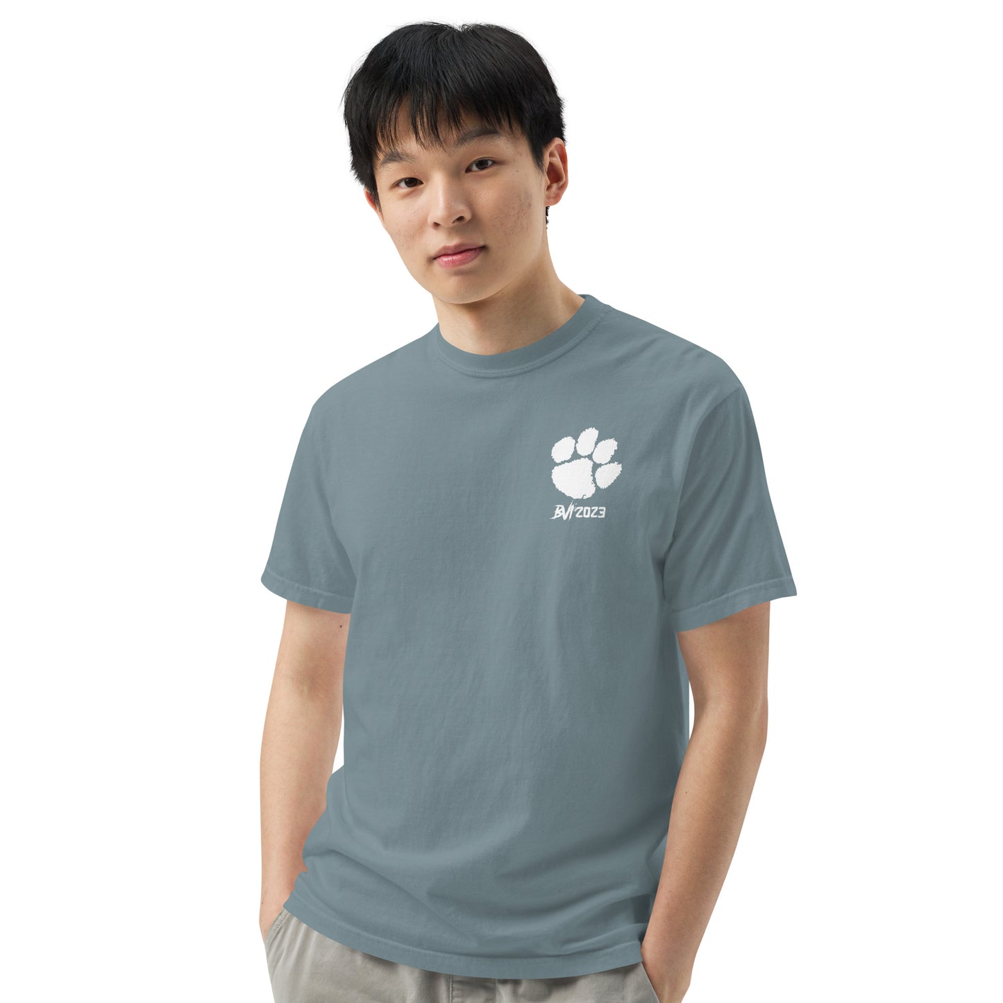 Sea Tiger-Men’s garment-dyed heavyweight t-shirt