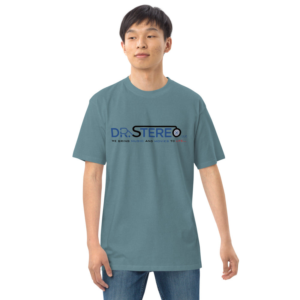 Dr. Stereo-Men’s premium heavyweight tee