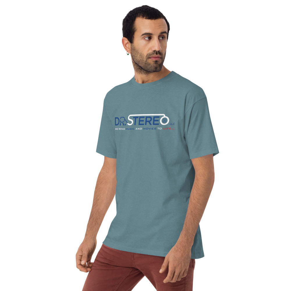 Dr. Stereo-Men’s premium heavyweight tee