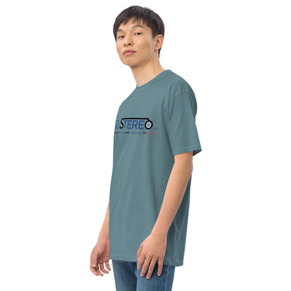 Dr. Stereo-Men’s premium heavyweight tee