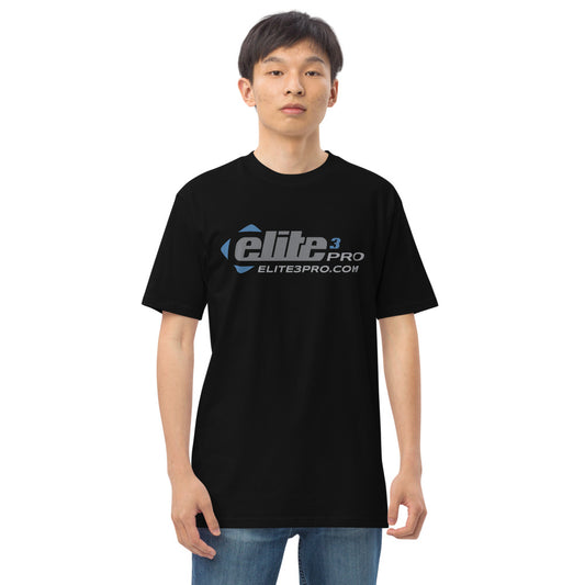 Elite3Pro-Men’s premium heavyweight tee