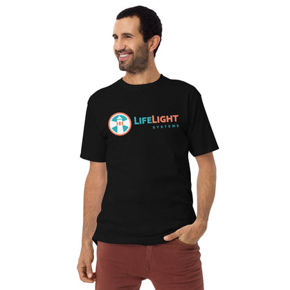 LifeLight-Men’s premium heavyweight tee