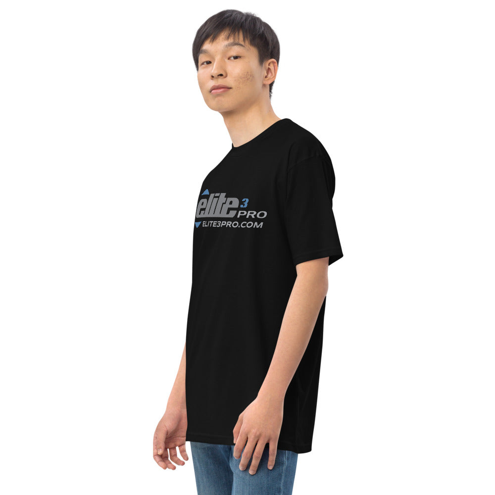 Elite3Pro-Men’s premium heavyweight tee