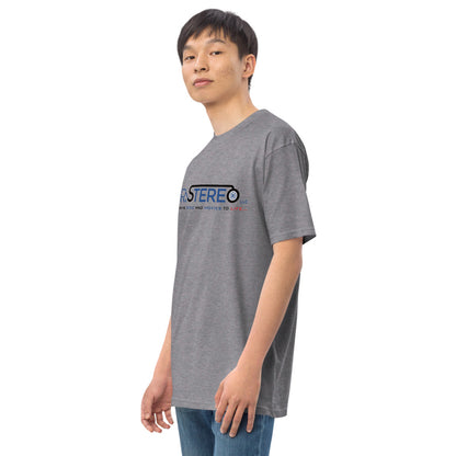 Dr. Stereo-Men’s premium heavyweight tee