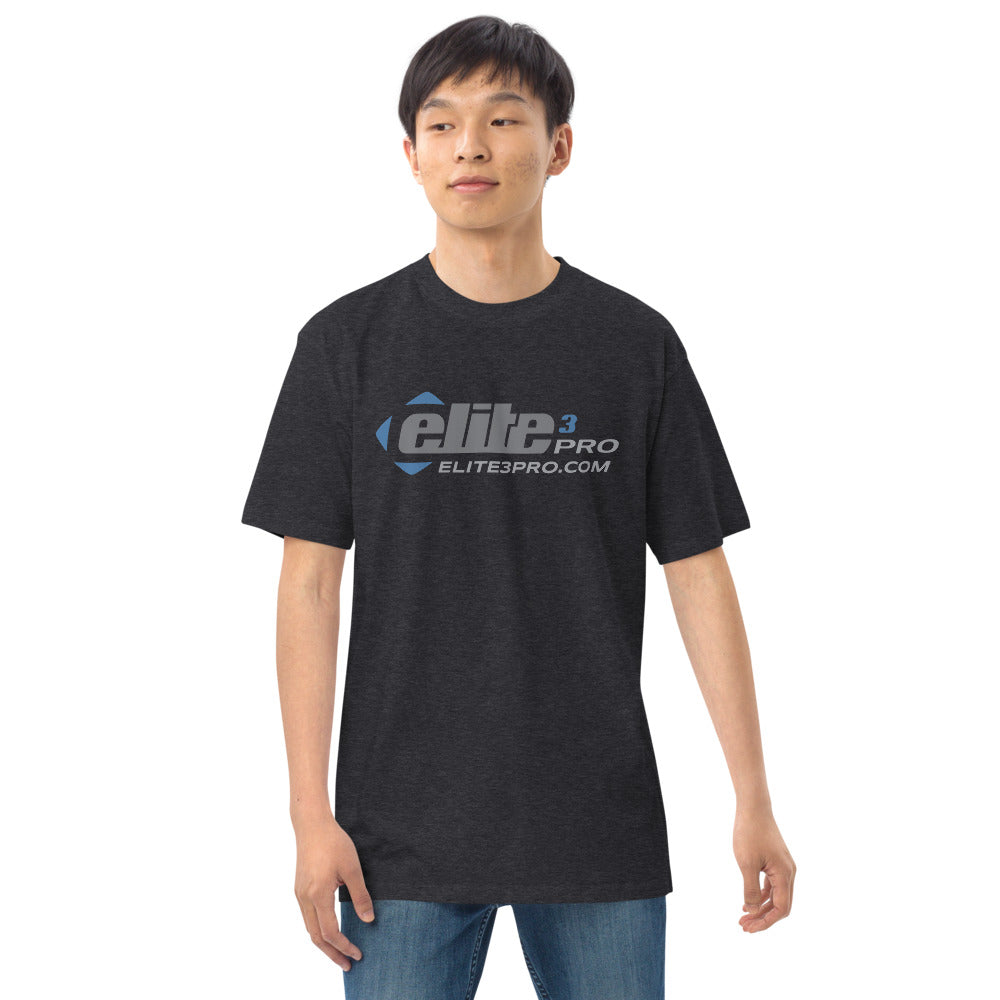 Elite3Pro-Men’s premium heavyweight tee