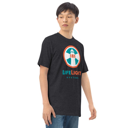 LifeLight-Men’s premium heavyweight tee