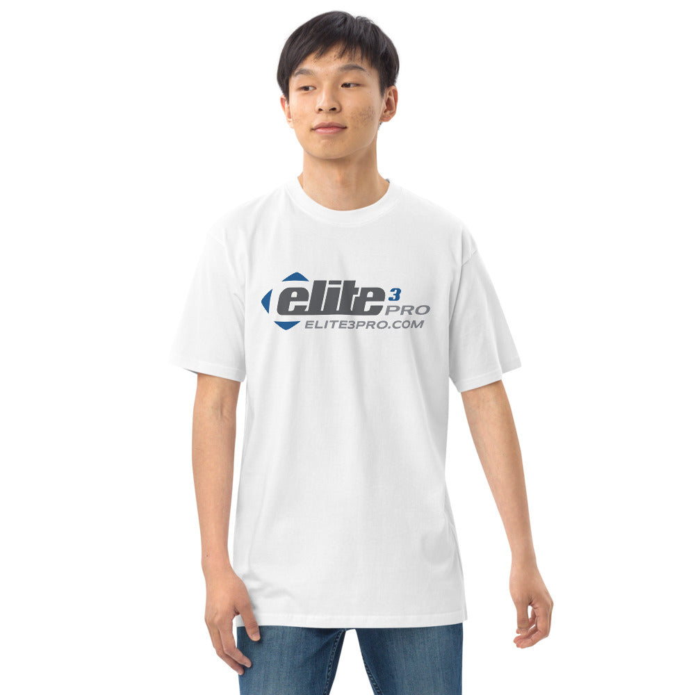 Elite3Pro-Men’s premium heavyweight tee