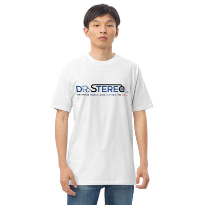 Dr. Stereo-Men’s premium heavyweight tee