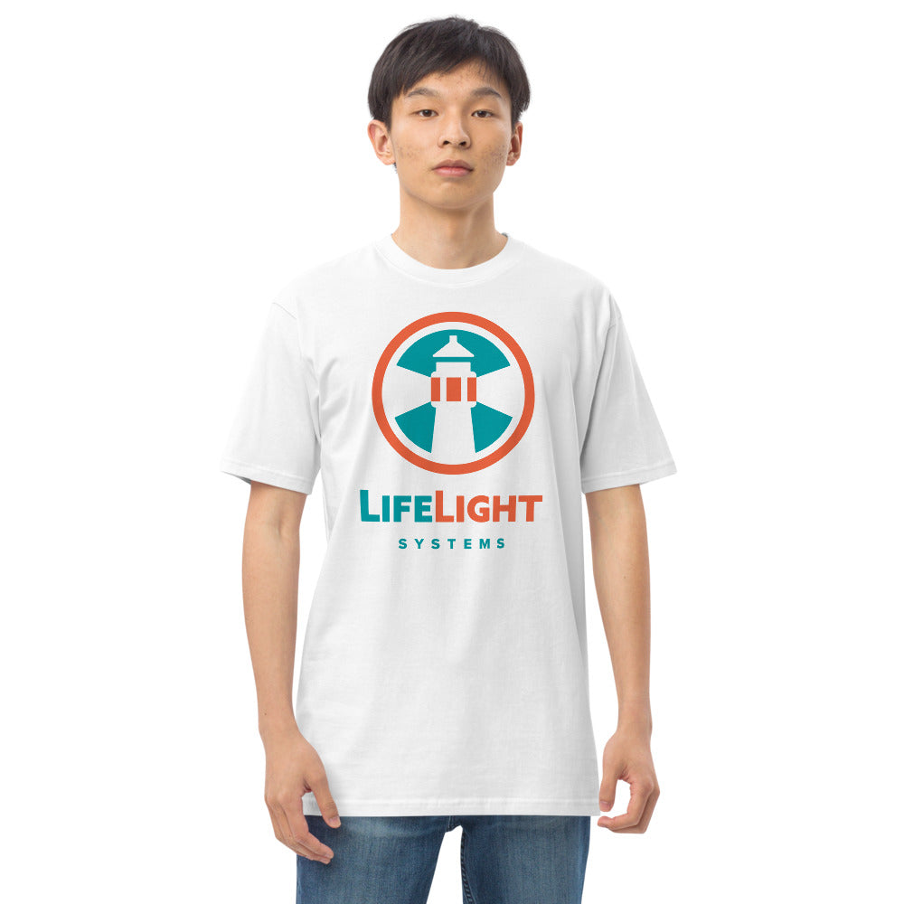 LifeLight-Men’s premium heavyweight tee