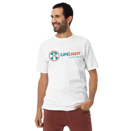 LifeLight-Men’s premium heavyweight tee