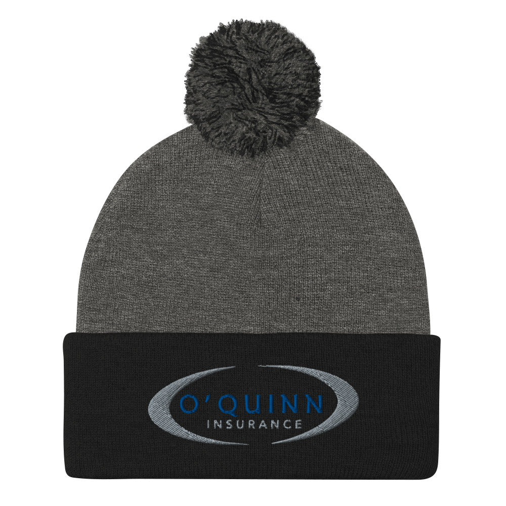 O'Quinn Insurance-Pom-Pom Beanie