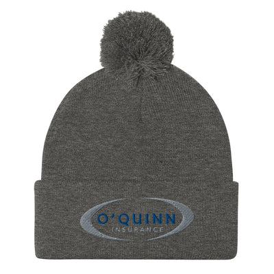 O'Quinn Insurance-Pom-Pom Beanie
