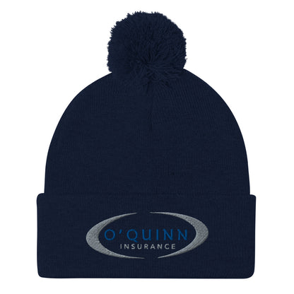 O'Quinn Insurance-Pom-Pom Beanie