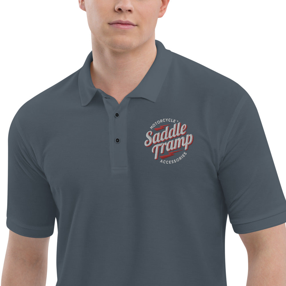 Saddle Tramp-Men's Premium Polo