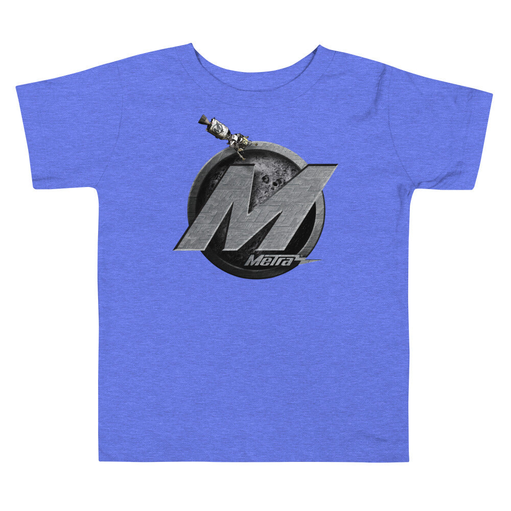 Metra on the moon-Toddler Short Sleeve Tee