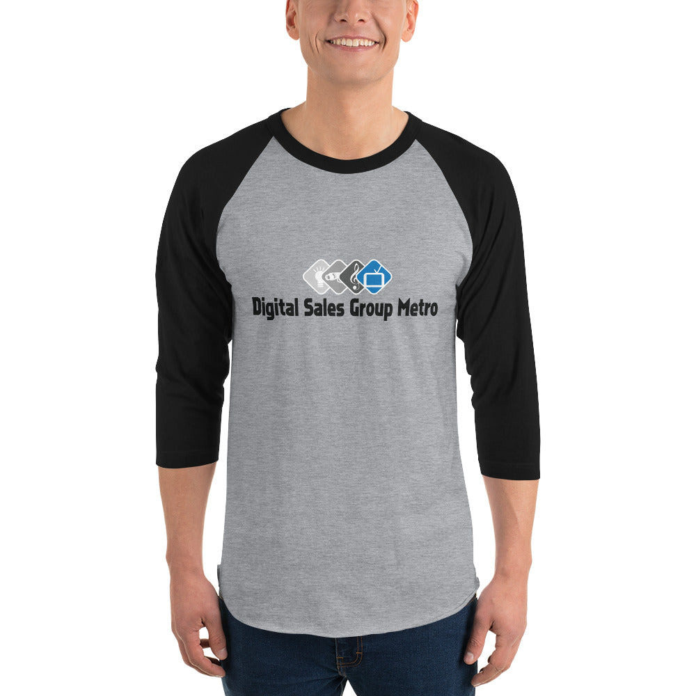 DSG Metro-3/4 sleeve raglan shirt