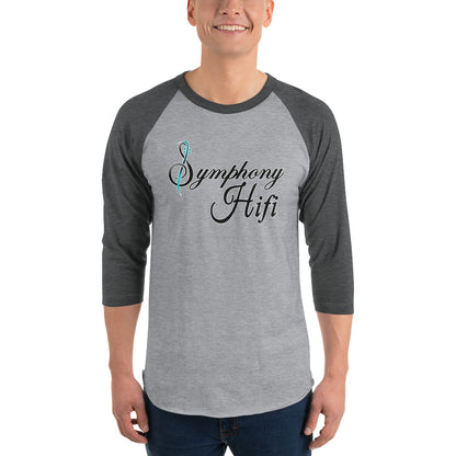 Symphony Hifi-3/4 sleeve raglan shirt