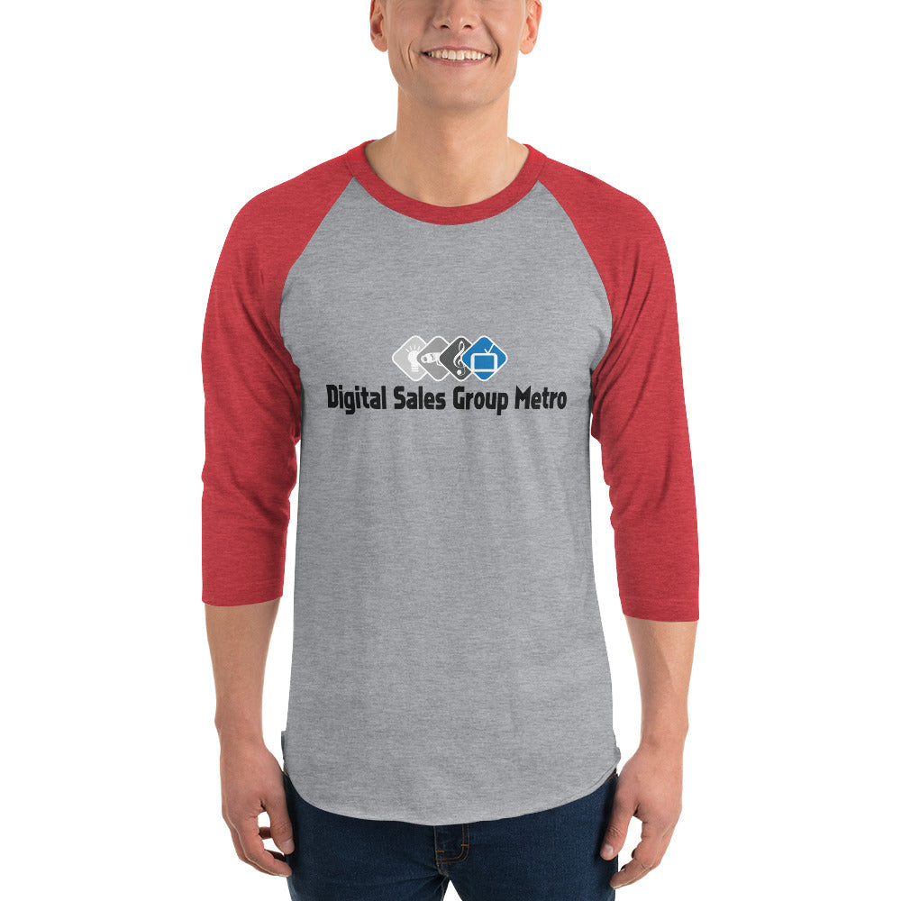 DSG Metro-3/4 sleeve raglan shirt