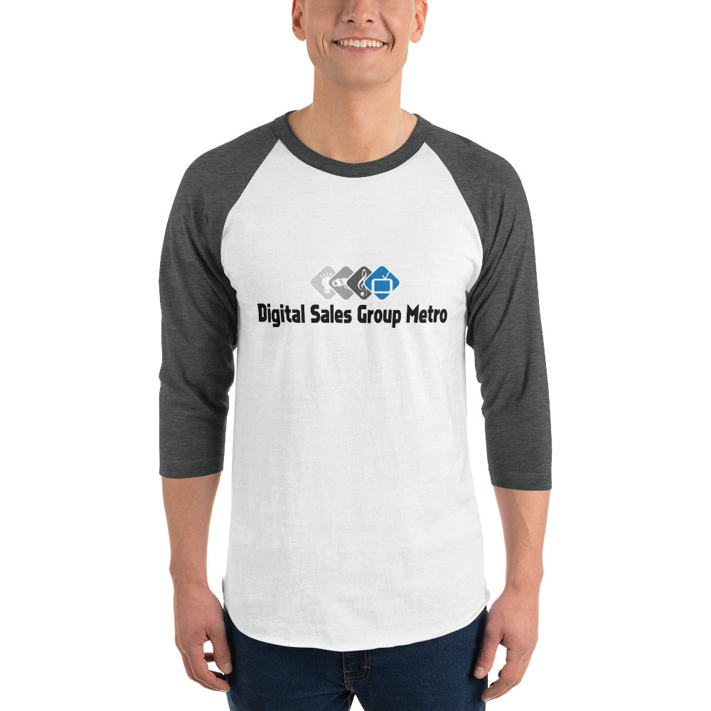 DSG Metro-3/4 sleeve raglan shirt