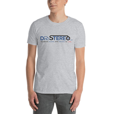 Dr. Stereo-Short-Sleeve Unisex T-Shirt