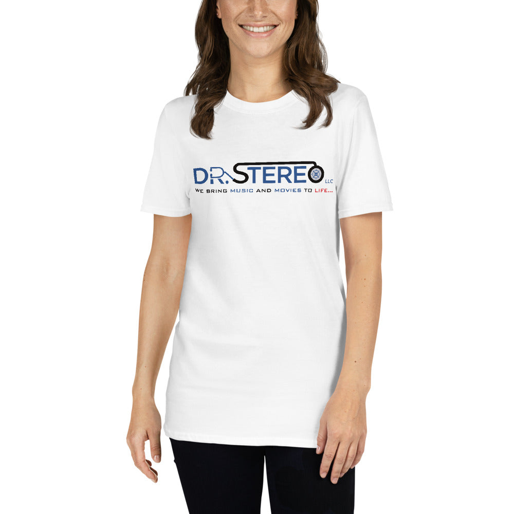 Dr. Stereo-Short-Sleeve Unisex T-Shirt