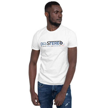 Dr. Stereo-Short-Sleeve Unisex T-Shirt