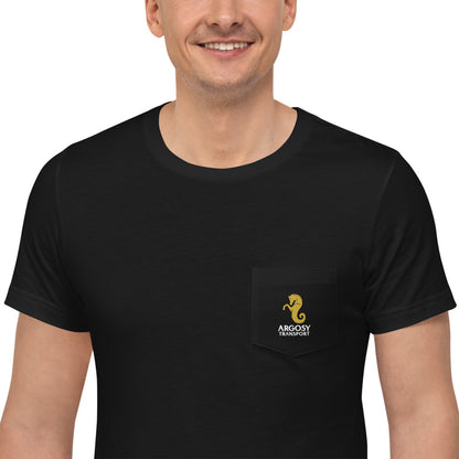 Argosy Transport-Unisex Pocket T-Shirt